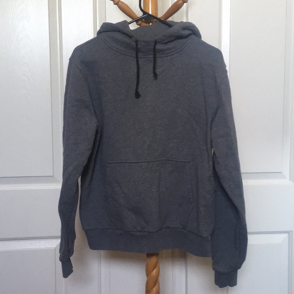 bycorpus Grey heather hoodie basic heavyweight m